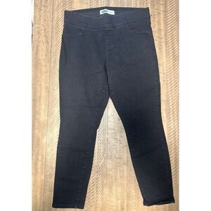 Old Navy Women's Size 14 Short Black Super Skinny Mid-Rise Pull-On Jeggings